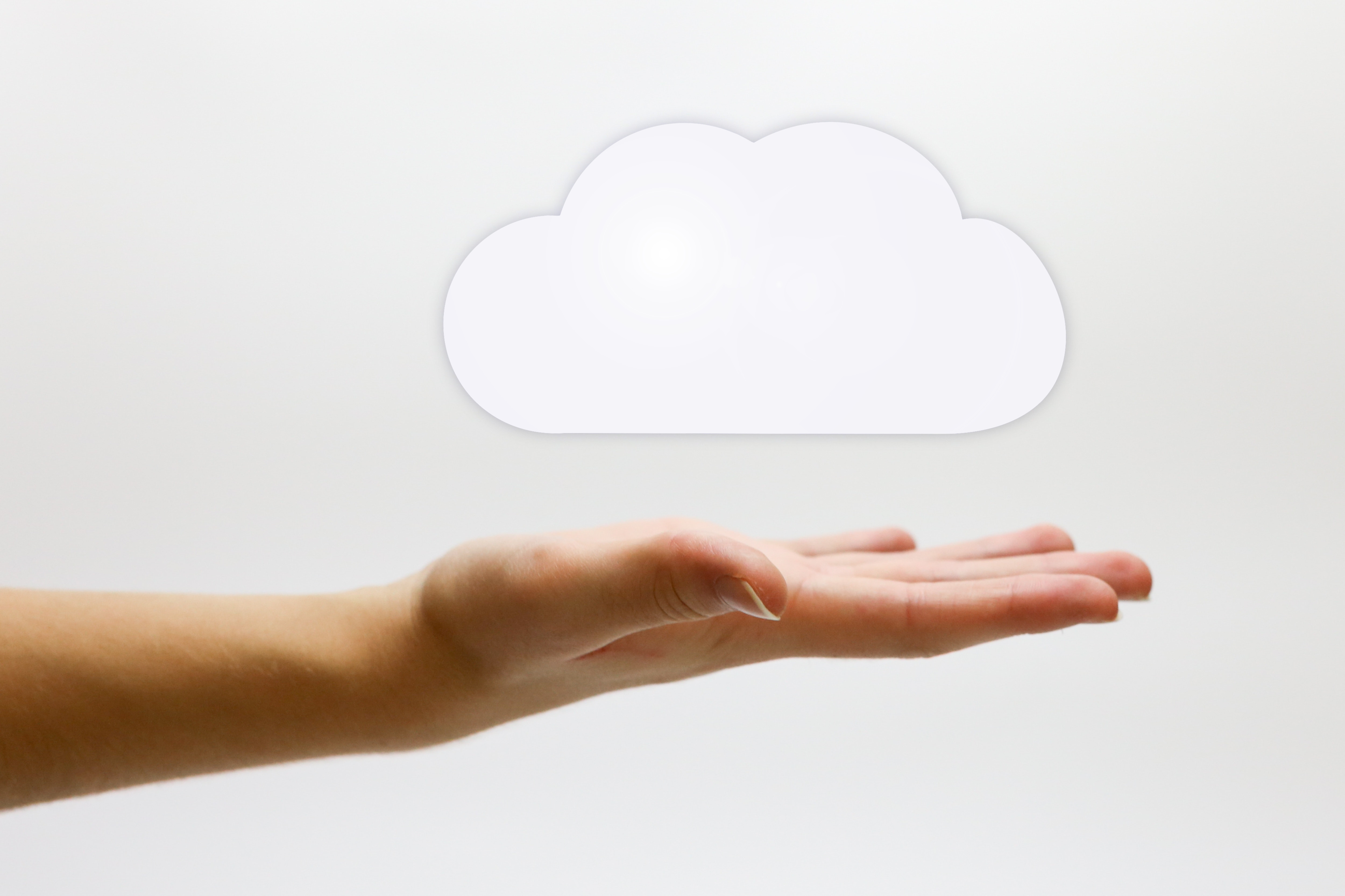Cloud auf Hand